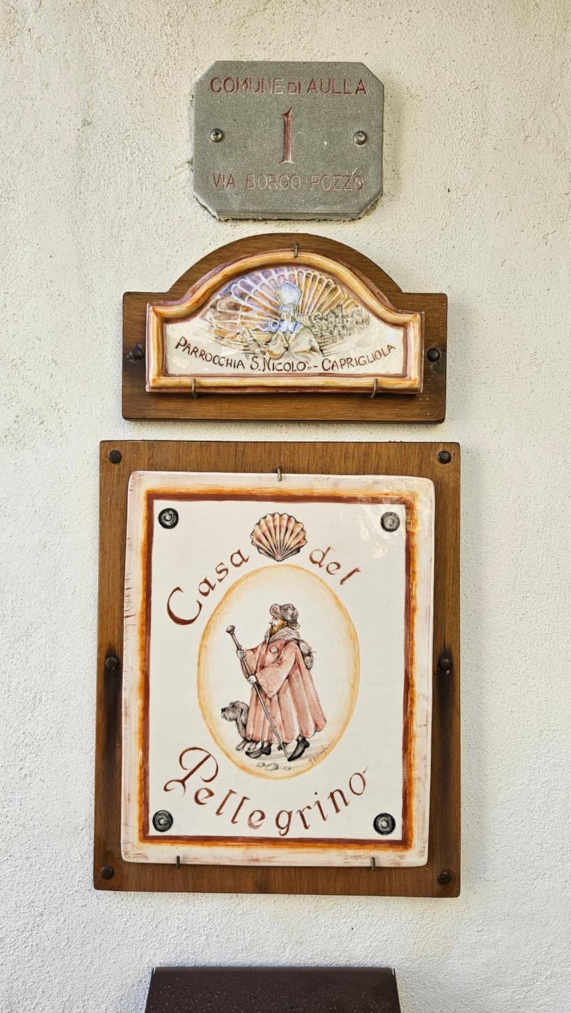Appartamento Nel Borgo - Casa Del Pellegrino Sulla Via Francigena آولا المظهر الخارجي الصورة